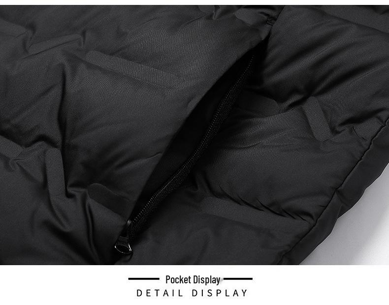 Lightweight Graphene Down Jacket for Men and Women - 80% Duck Down, Stand Collar, Autumn/Winter.