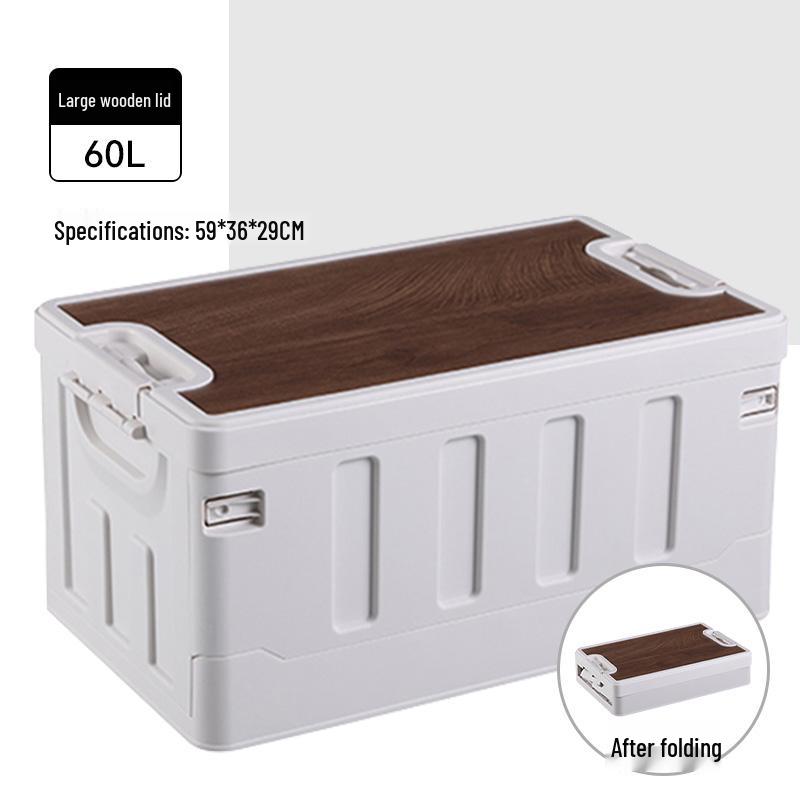 Vehicle Trunk Organizer: Car Interior Storage Box and Tail Box Case for Practical Item Collection.