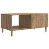 Artisan Oak Coffee Table 90 X 50 X 40 Cm Engineered Wood