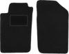 Front Mats Black For: Peugeot 206 Hatchback, SW, Station Wagon, CC, Cabriolet (1998-2010)