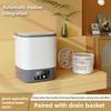 Macchina Integrata Intelligente Automatica per il Lavaggio e l'Estrazione di Vestiti, Capacità 10L, Mini Lavatrice Elettrica per Uso Domestico