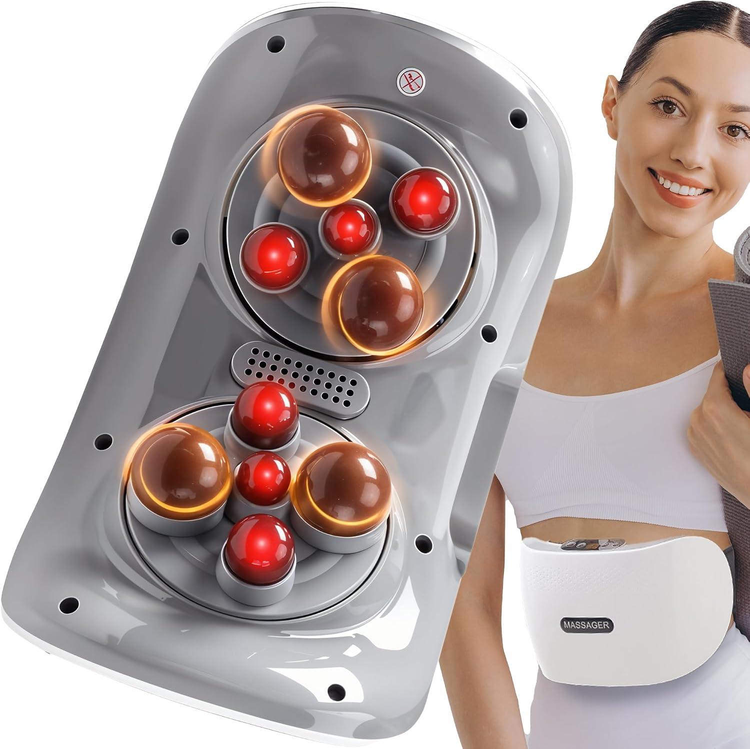 Electric Abdominal Massager Belt Heated Dual