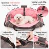 Paw Sauvy Two In One Pet Bed Travel Bag Portable Foldable Dog Soft Scratch Resistant Leash Hook Camping Outdoor Daily Travel Use