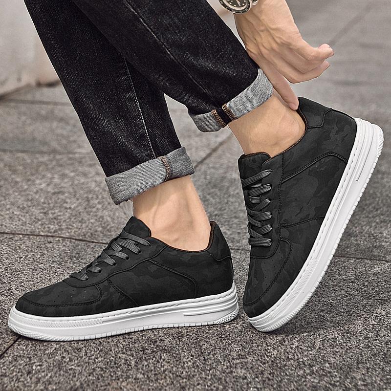 Male Casual Vulcanize Shoes Breathable Running Shoes Men Sport Men Casual Flats Comfortable Sneakers Lace-Up Skate Shoes