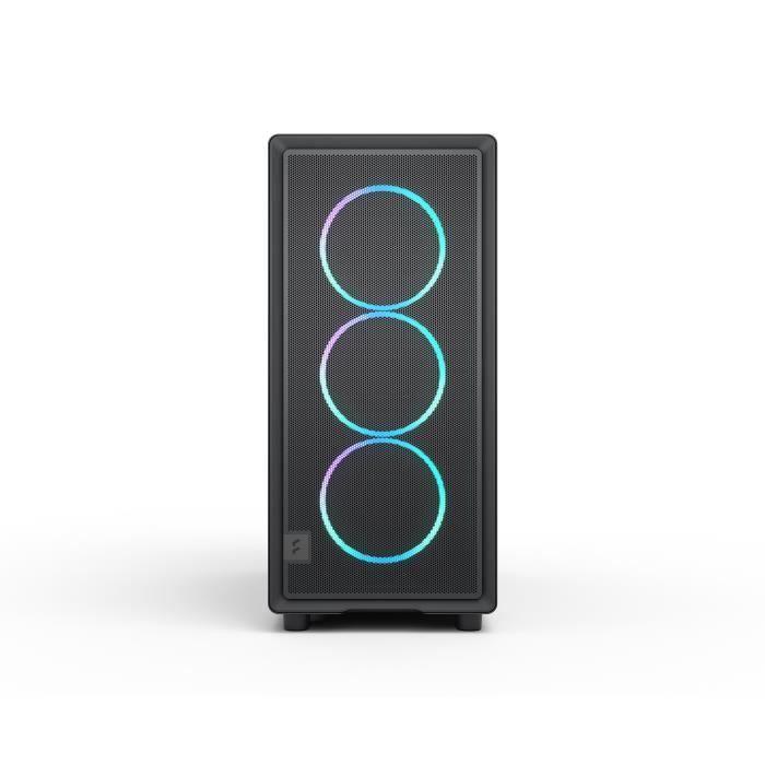 Boitier - Fractal Design - FD-C-EPO1A-04 - Noir - TG RGB Light tint - Station pour composant PC