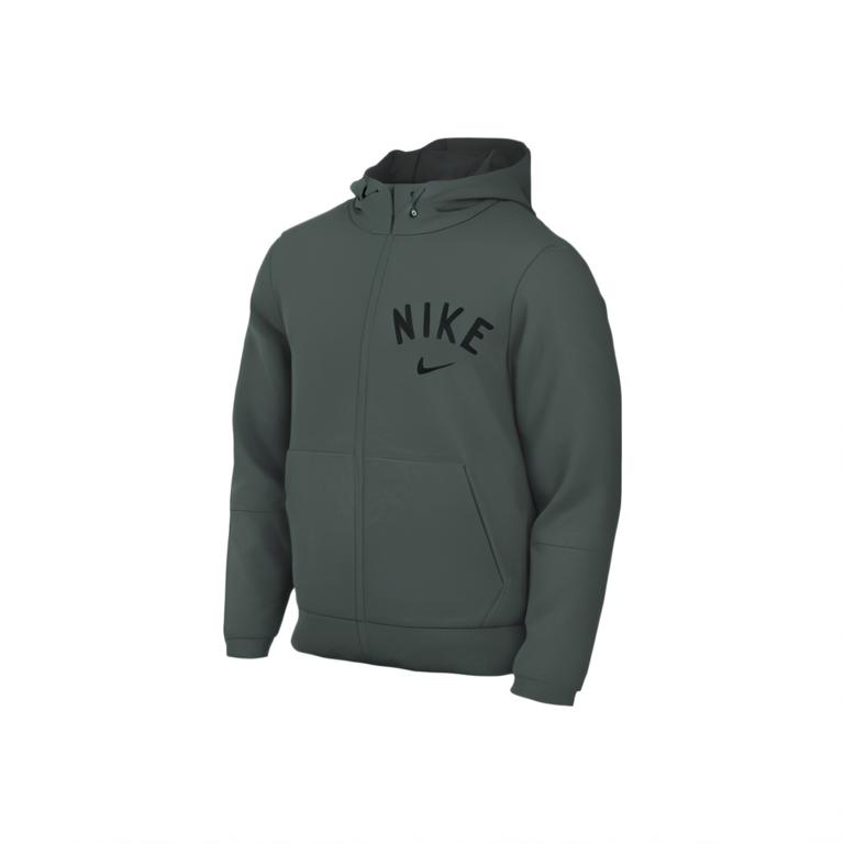 Nike Rpl Unlimited Swoosh Jacket Hooded Letter Long Sleeve Coat Men Jackets Green Black FZ1071-338