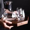 Octagonal Solid Wood Pallet Brown Wooden Storage Tray Jewelry Cosmetic Key Storage Entryway Organizer Cutlery Water Tray
