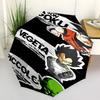 1 PC Automatic Folding Umbrella - Dragon Ball Pattern Portable Foldable Design With 8 Ribs Christmas Birthday Gifts