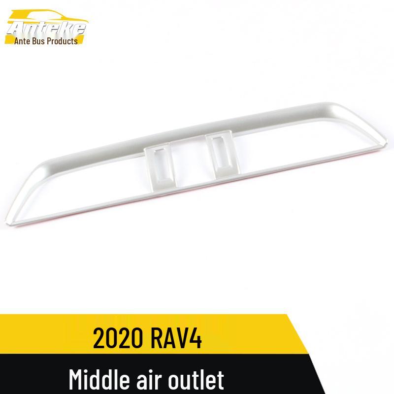 RAV4 Air Outlet Decor Frame: Fits 20 Models - Center Console A/C Vent Trim Accessories
