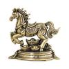 Mini Brass Horse Figurine For 2026 Chinese New Year Horse Statue Good Fortune Decor Lunar New Year 2026 Horse Ornament