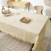 Rectangle Plaid Pattern Tablecloth Dust-proof Furniture Cover Household Garden Picnic Mat  Desk