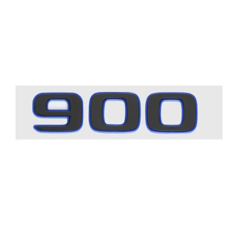3D ABS Kleurblok 700 800 900 Naambord Badge Emblem Kofferbak Sticker Voor Mercedes Benz Brabus AMG W463 W464 G500 G63 JGS2