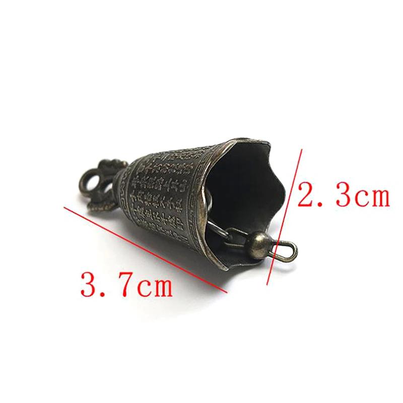 [PL]1pc Antique Bell Mini Brass Copper Sculpture Pray Guanyin Bell Shui Feng Bell Invitation Buddha Buddhism Guanyin Bells