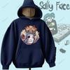 Felpa Sally Face Gioco Horror e Mistero Felpa Sally Face Calda Unisex Donna Uomo Felpa con Cappuccio Felpa Stampata Street Fashion