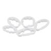 5X Cloud Shape Cookie Cutter Made 3D Printed Fondant ,for Cake Decorating Tools