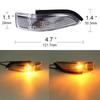 81730-52100 Rearview Mirror Turn Signal Flashing for Camry 2013-2015Corolla 2013-2019 Yaris 2011-2014 Toyota RAV4 2013-2015Turn Signal 2