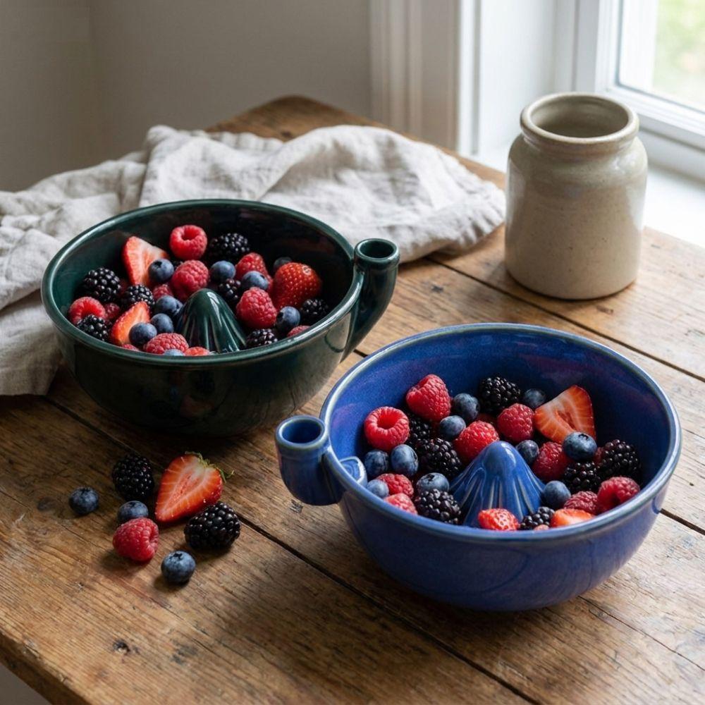 Self-spinning Fruit Washing Bowl Large Capacity Fruit Colander Vegetable Drainer Kitchenware