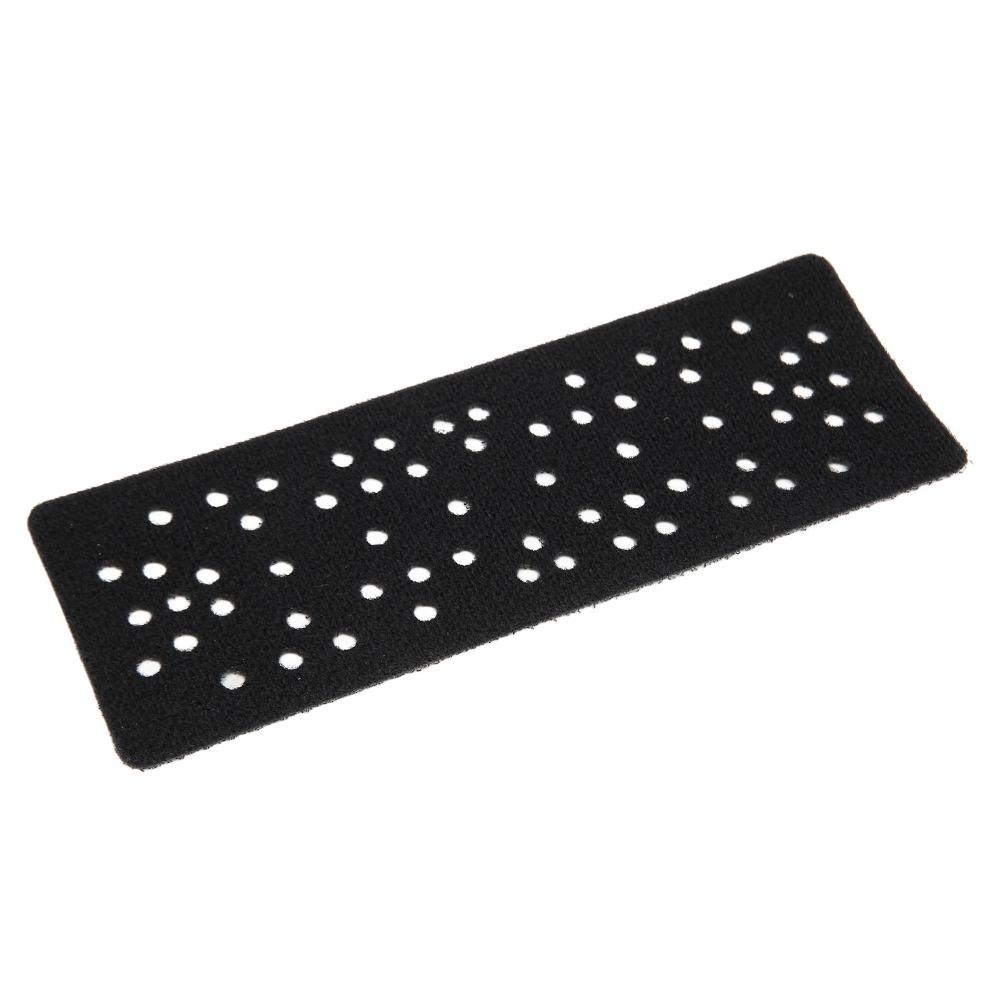 2PCS 70x198mm Size Hook And Loop Sponge Rectangular Interface Pad For Electric Grinder