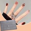 Flower Pattern Nail Art Plate Clear Textures Nail Stamping Plate Manicure Template  for Nail Salon