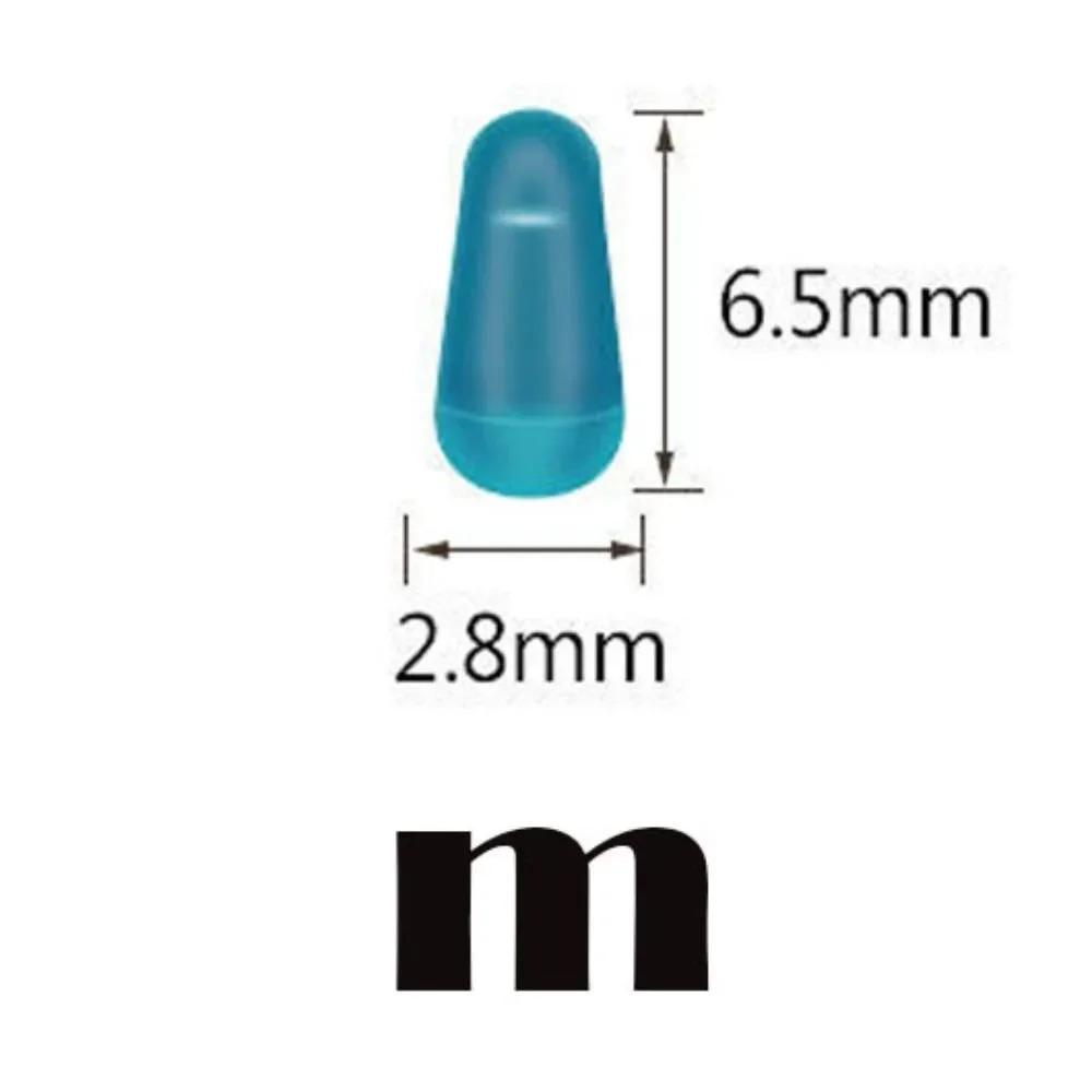 Blue Rubber Oval Stopper Fishing Float Fishing Bobber 100Pcs High Quality Rubber Space Beans Sea Carp Fly Fishing