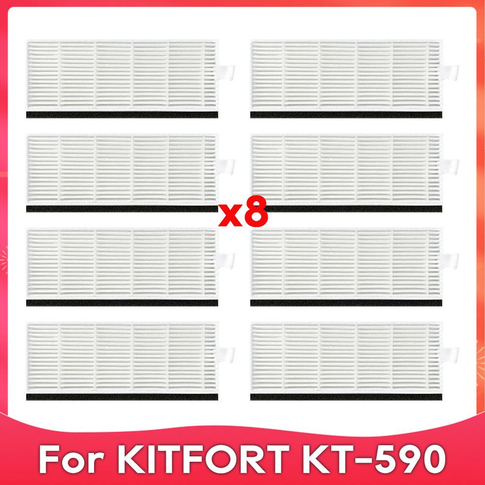 

Fit For KITFORT KT-590 Side Brush Hepa Filter Mop Cloths Rag Robot Vacuum Cleaner Accessories Spare Part