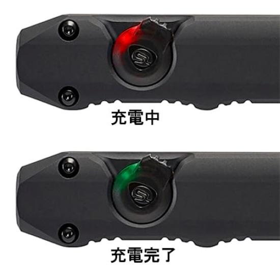 Esco Rechargeable Flashlight/LED (Pen-Shaped, Black) EA758SG-61