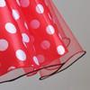 [CQDY] Princess Dress (Children's Dress + Headband) - 2-Piece Set: Minnie Mouse-Style Cosplay, Polka Dot Pattern, Tutu Skirt, Kids Dance Costume, Mick