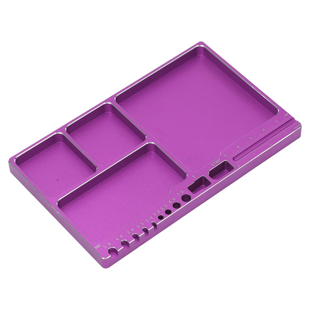 Tavă Magnetică pentru Șuruburi Aliaj Aluminiu Adsorbție Magnetică Utilizată pe Scară Largă Tavă Magnetică pentru Piese cu