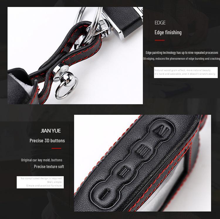 Genuine Leather Keychain for MAGICAR M5 Remote Protective Cover