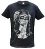 Mexican Skull Cotton 100% Cotton T-shirt Mens Tees Top Tattoo Skull Rock Metal Biker Goth Sugar Skull Top