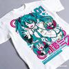 Hatsune Miku Anime Vocaloid Bedrucktes T-Shirt Sommer Herren und Damen T-Shirt Trendig Locker Lässig Y2K 2026 Neues Streetwear Tee