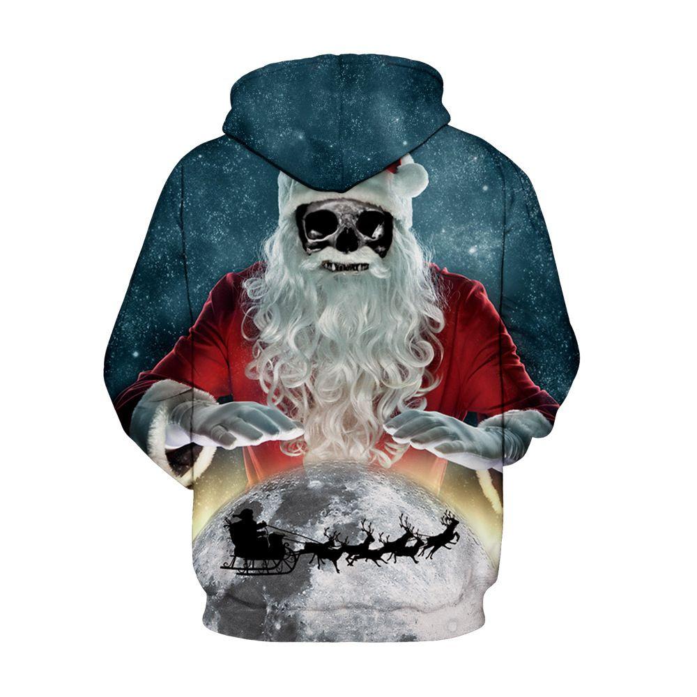 Premium Quality Ugly Xmas Christmas Sweater Santa Jacket Hoodie Pullover For All