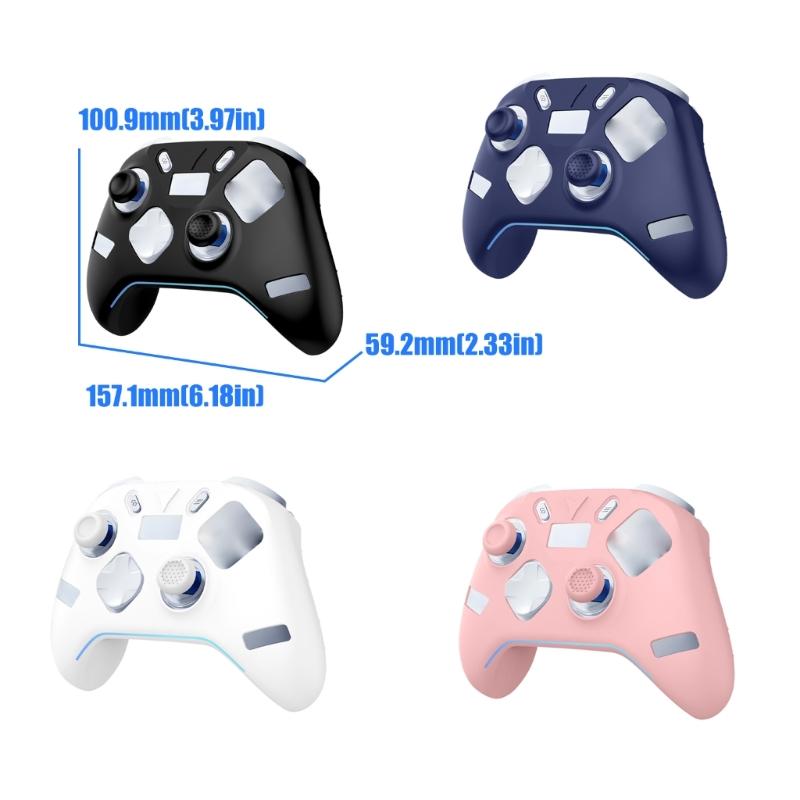 Flexible Protector Case for 5 Wireless Game Controller Silicone Cover Game Handle Sleeve Scratchproof Skin