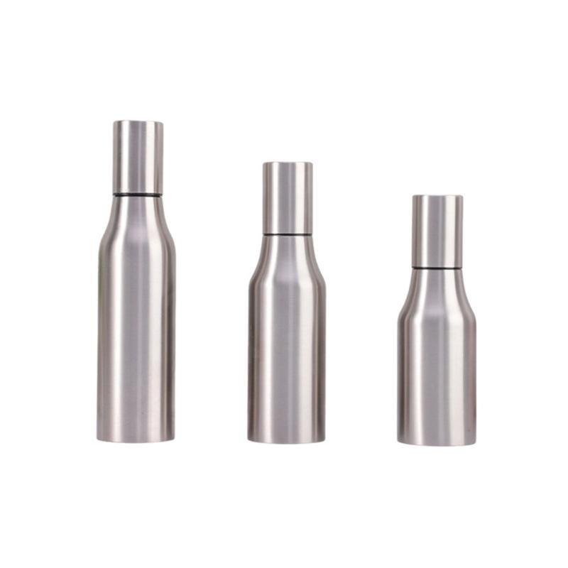 Hygienic Large Capacity Oil Bottle For Home And Restaurant Use Vinegar Dispenser Bottle Stainless Steel Gadget