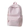 Schoolbag Japanese Simple Versatile Plaid Backpack Female Niche Design College Style Student Schoolbag Large Capacity Casual Backpack