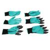 Gardening Work Gloves Puncture Resistant Waterproof Breathable Garden Gloves with Claw for Digging Planting