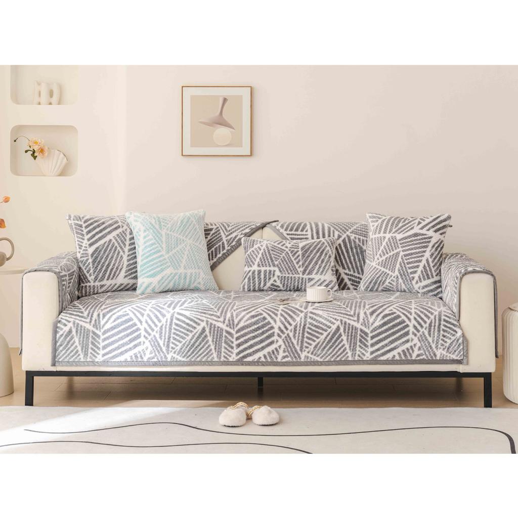 Plush Sofa Cushion Autumn And Winter  New Sofa Cover Thickened Non-Slip Cover Combination Sofa Cushion Cover Towel