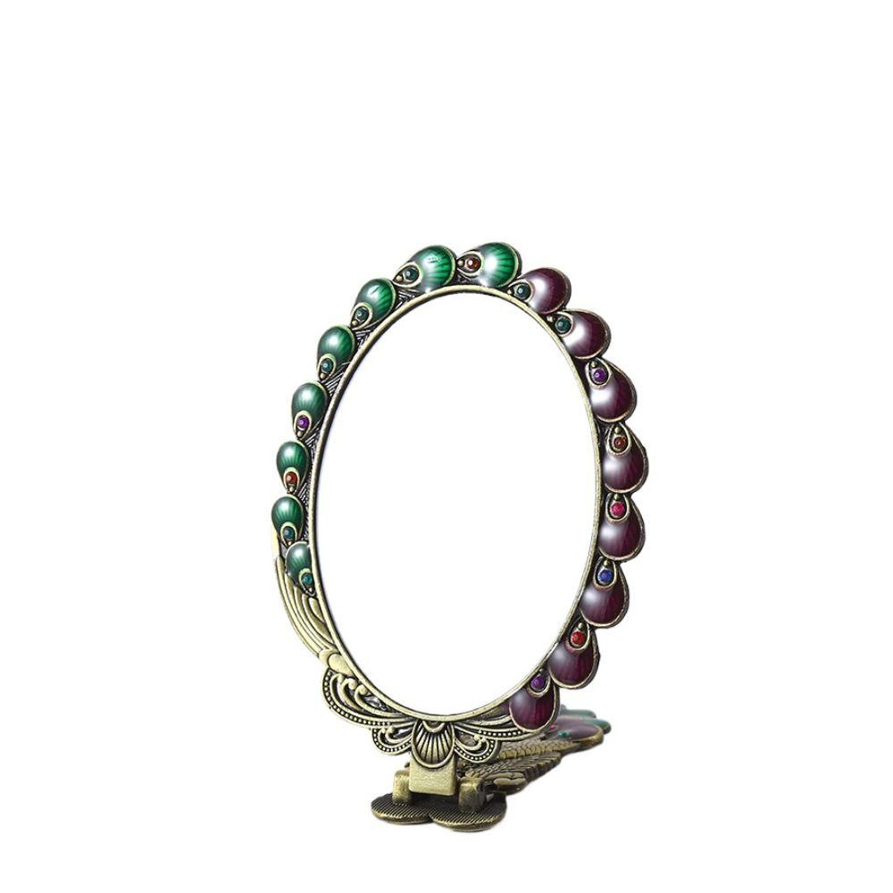 Vintage Princess Make Up Mirror Portable Folding Cosmetic Mirror Vanity Mirror Birthday Gift