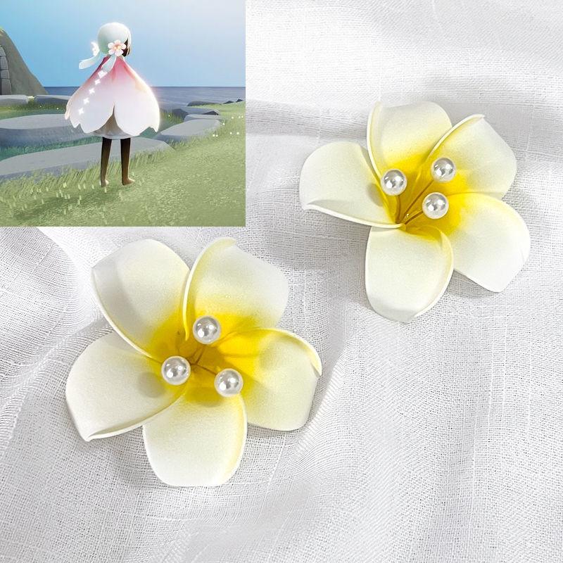 

Аксессуары для COS: Небо: Дети Света Вишневый Цветок Предок Заколка для волос Светлое Детское Украшение Для Волос - Пара Милых Аксессуаров для Студентов Yellow Sakura Hairpin [One Pack]