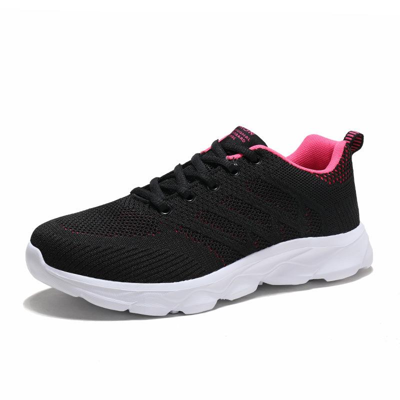 Summer New 2025 Men's Running Shoes Breathable Soft Sole Lightweight Shock-absorbing Sports Shoes Couple Shoes Spot