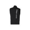 Puma Digital Logo Print Collar Zip Cotton Vest Men Tops Black 539381-01