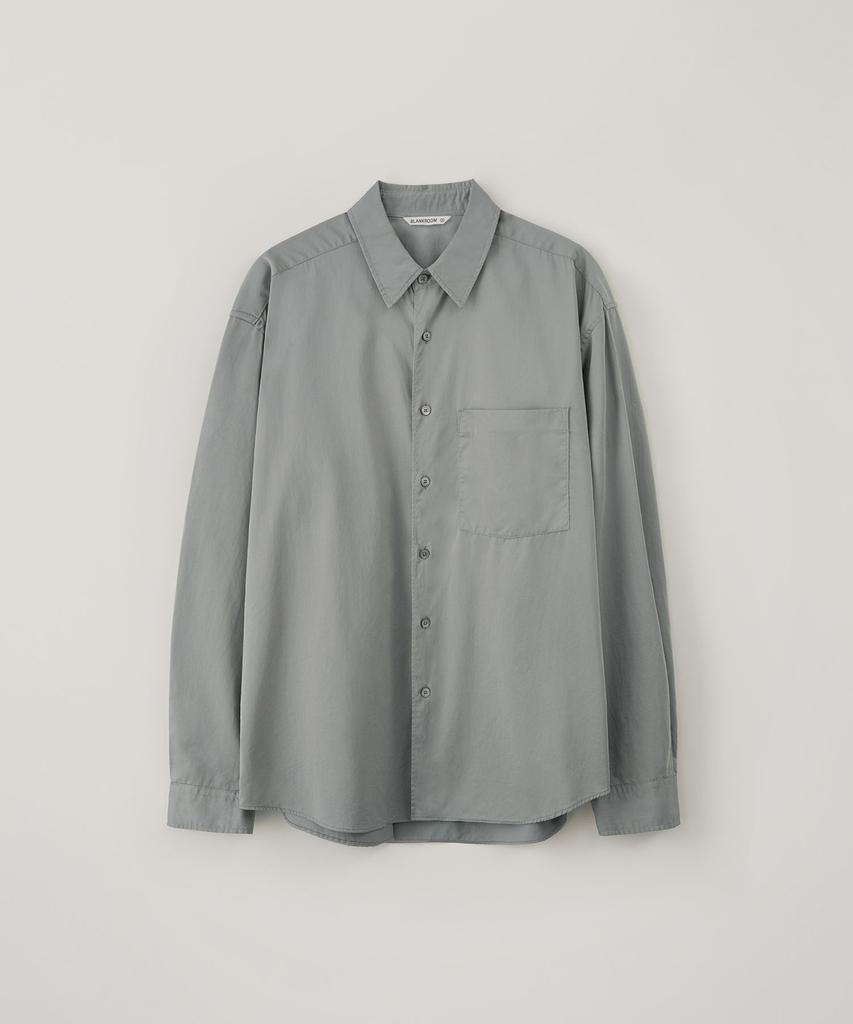 BLANKROOM Mati Shirt_Stone Gray