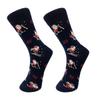 Christmas Gift: Mid-calf Socks, Elk Pattern Trendy Cotton Socks