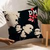 Federa per cuscino quadrata D-DEPECHE M-MODE Stampa fronte-retro Custodia per cuscino per divano Decorazione per la casa Camera da letto Regalo