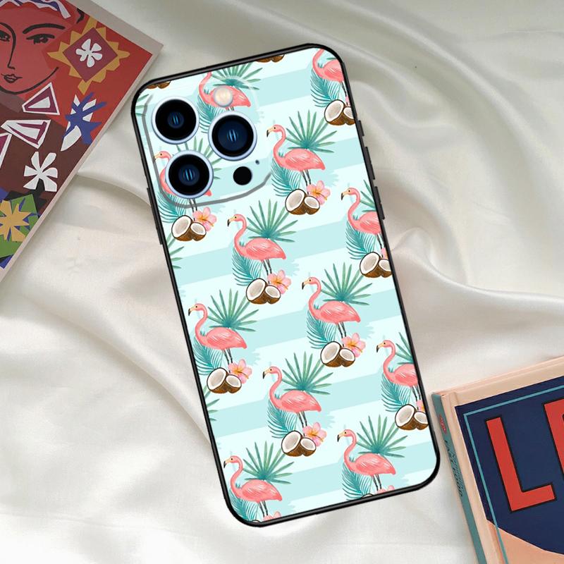 Summer Fruit Coconut Phone Case For iPhone 15 14 12 11 13 16 17 Pro Max 15 16 Plus 13 Mini 16e 17 Air Funda Cover