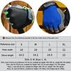Breathable Gym Gloves Half Finger Anti Slip Sports Gloves for Men Women Fitness Weightlifting Workout Comfortable Training