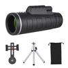 40X60 Portable Mini Monocular Telescope High-Power High-Definition Telescope with 1/4 Inch Screw