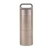 Waterproof Medicine Box Case Keychains Holder Pills Box Case Stainless Steel Pills Container Bottles Pills Container
