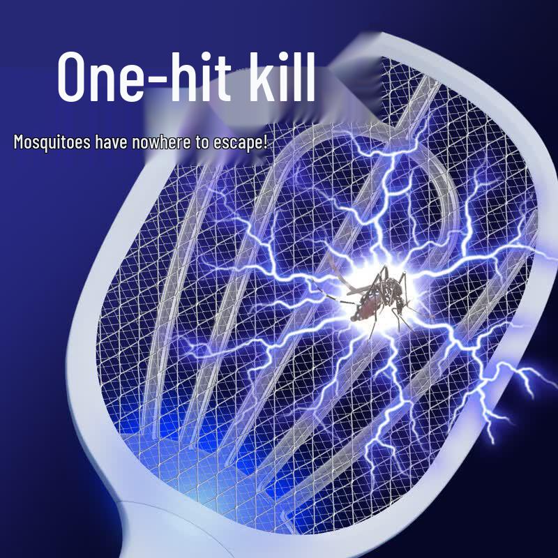 LISM 2-in-1 Rechargeable Electric Mosquito Swatter