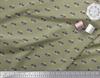 Soimoi Japan Crepe Satin Fabric Camera Shirting Fabric Prints By Metre 42 Inch